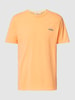 MC2 Saint Barth T-Shirt mit Label-Stitching Modell 'DOVER' Orange