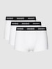 HUGO CLASSIFICATION Trunks mit Label-Details im 3er-Pack Weiss