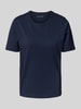 Christian Berg Woman T-shirt met ronde hals Donkerblauw