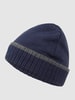 Levi's® Beanie mit Kontraststreifen Marineblau