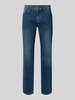 MCNEAL Regular fit jeans in 5-pocketmodel Rookblauw