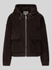 ONLY Regular fit bomberjack van katoenmix model 'KENZIE' Chocoladebruin
