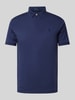 Polo Ralph Lauren Poloshirt met geribde mouwboorden Marineblauw