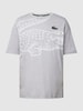 Lacoste T-shirt met ronde hals Lichtgrijs