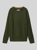 Jack & Jones Strickpullover mit Rundhalsausschnitt Modell 'PANNEL' Oliv