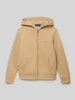 Polo Ralph Lauren Teens Regular Fit Sweatjacke mit Logo-Stitching Modell 'Tops' Beige