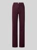 Brax Body Fit Gerade Hose aus Lyocell-Mix mit Modal-Baumwoll-Anteil Modell 'CAROLA' Bordeaux