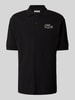 Lacoste Loose fit poloshirt met logopatch 