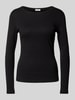 s.Oliver RED LABEL Longsleeve mit Rundhalsausschnitt Black