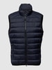 Marc O'Polo Bodywarmer met opstaande kraag Marineblauw