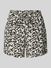 ZABAIONE Shorts mit elastischem Bund Black
