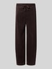 OPUS Barrel Jeans mit Tunnelzug Modell 'Misha barrel' Dunkelbraun
