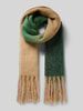 ICHI Sjaal in gebreide look, model 'IAMALOU' Groen