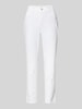 MAC Jeansy o skróconym kroju model ‘MELANIE’ Biały
