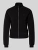 Guess Activewear Sweatjacke mit Stehkragen Modell 'NEW ALLIE' Black