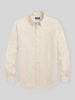 Polo Ralph Lauren Relaxed Fit Freizeithemd aus reinem Leinen Hellgrau