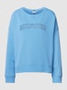 Tommy Hilfiger Sweatshirt mit Label-Stitching Modell 'TONAL' Hellblau