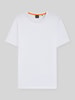 BOSS Orange damski t-shirt o kroju regular fit z czystej bawełny model 'TEGOOD' Biały