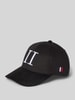 Les Deux Basecap mit Label-Stitching Black