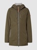 camel active Jacke mit Teddyfutter - wasserabweisend Khaki