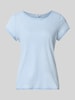 s.Oliver RED LABEL Regular fit t-shirt van puur katoen Lichtblauw gemêleerd