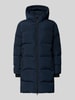 NAUTGÅRD Gewatteerde lange jas met Sorona® Aura-vulling Marineblauw