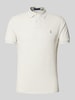 Polo Ralph Lauren Poloshirt mit Label-Stitching Beige