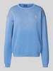 Polo Ralph Lauren Oversized Sweatshirt mit Label-Stitching Blau