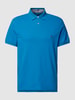 Tommy Hilfiger Poloshirt mit Label-Stitching Royalblau