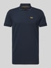 PME Legend Poloshirt mit Label-Detail Marine