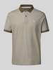 Barbour Regular Fit Poloshirt mit Label-Stitching Modell 'Shell' Gruen