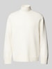 Jack & Jones Gebreide pullover met turtleneck Wit