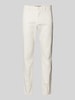 Tommy Hilfiger Slim fit chino met knoop- en ritssluiting, model 'HARLEM' Wit