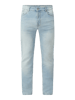REVIEW Slim fit jeans met stretch  Lichtblauw