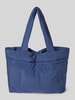 Lanius Handtas met labeldetail Blauw