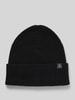 Marc O'Polo Mütze aus reiner Baumwolle Black