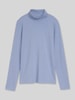 Tom Tailor Shirt met lange mouwen met col Lichtblauw