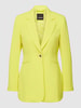 Taifun Blazer mit Knopfverschluss Modell 'A GLIMPSE OF SUNSHI' Neon Gelb