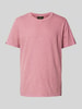 Superdry T-shirt w jednolitym kolorze Brudnoróżowy
