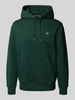 Gant Hoodie met capuchon Donkergroen