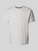 Marc O'Polo Regular fit T-shirt van puur katoen Zilver gemêleerd