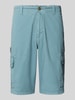 bugatti Regular Fit Cargobermudas mit Eingrifftaschen Dunkelgruen
