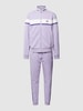 SERGIO TACCHINI Trainingspak met contraststrepen, model 'DAMARINDO' Lila
