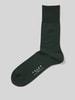 Falke Socken mit Label-Detail Modell 'AIRPORT' Dunkelgruen