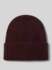 someday. Beanie met viscose model 'Beky' Bordeaux