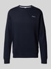 Pepe Jeans Regular fit sweatshirt van katoenmix, model 'MACBETH' Marineblauw