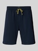 BOSS Regular Fit Sweatshorts mit Tunnelzug Modell 'Mix&Match' Dunkelblau