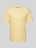 Jack & Jones T-shirt z okrągłym dekoltem model ‘JORVESTERBRO’ Jasnożółty