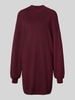 Vero Moda Loose fit gebreide jurk van viscosemix, model 'NANCY' Bordeaux