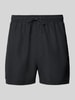 Emporio Armani Badehose mit elastischem Bund Black